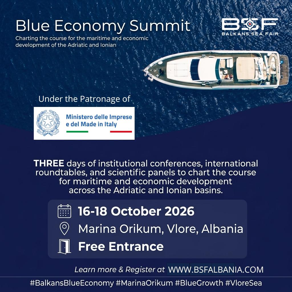 Blue Economy Summit della Balkans Sea Fair 2026
